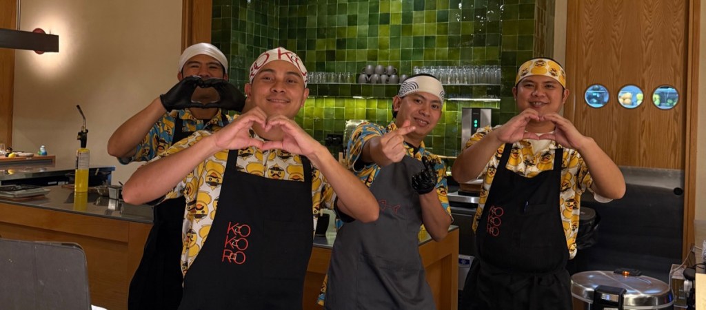 kokoro welcoming staff